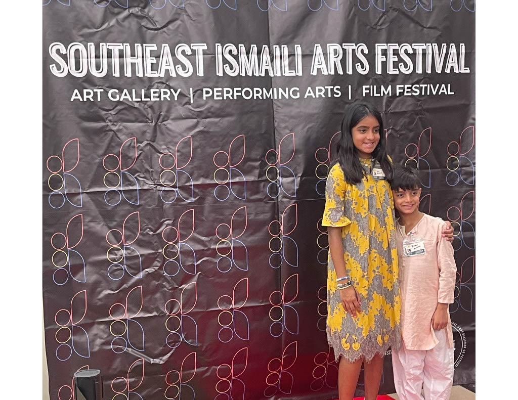 Sufi Momin at the SE Regional Arts Festival. She qualified in the Performing Arts (piano) and in Film categories (climate change and biodiversity film).