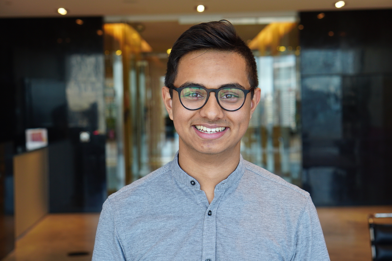 Amsal GIlani was inspired to build his skillset after attending the Global Encounters camp.