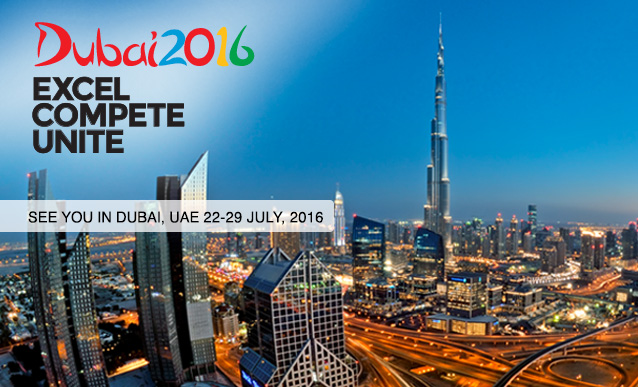 Dubai 2016. Excel - Compete - Unite.