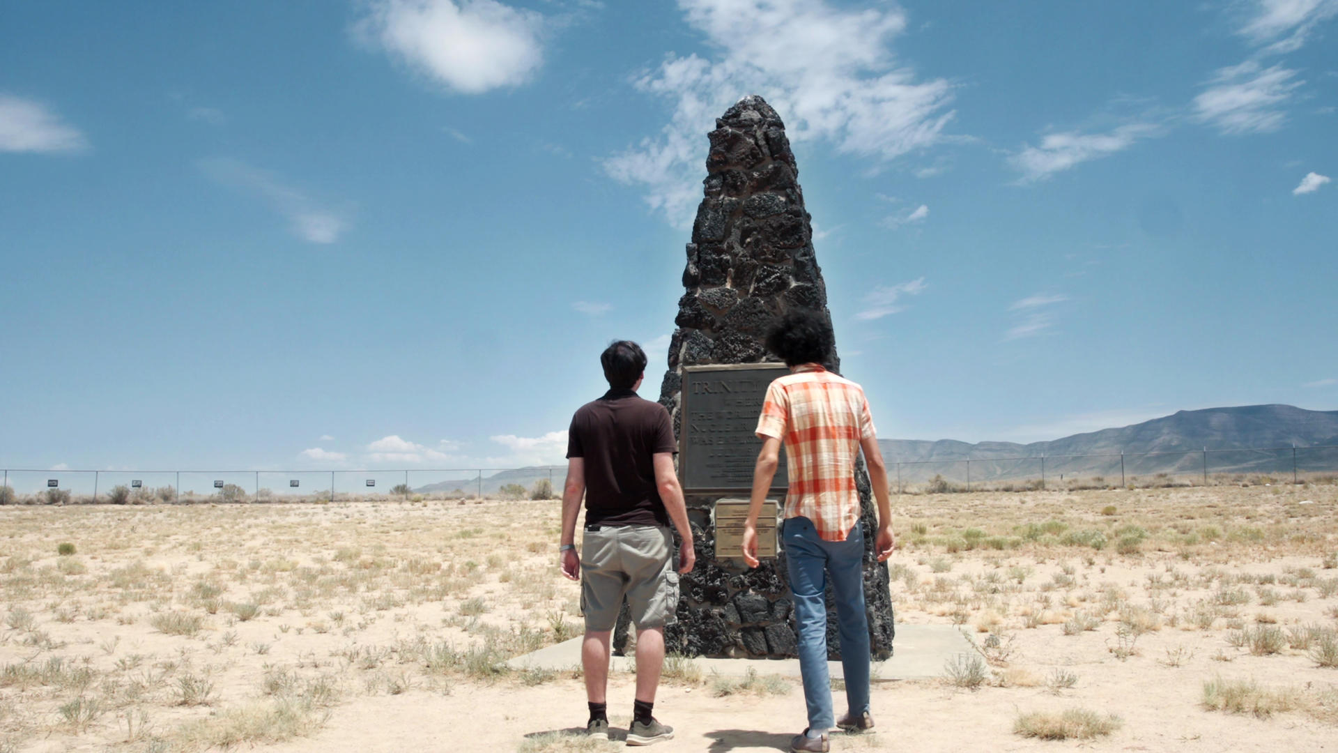 Nuclear weapons are polarizing and Latif explores issues from both sides of the coin during one of the episodes from Connected. Here he is at the test site of Trinity, the first nuclear explosion in the USA in 1945.