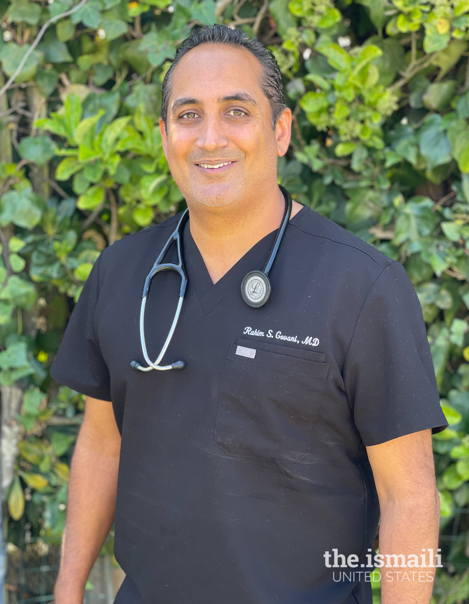 Dr. Rahim Govani, Emergency Room, Southern California Kaiser Permanente, Downey, CA.