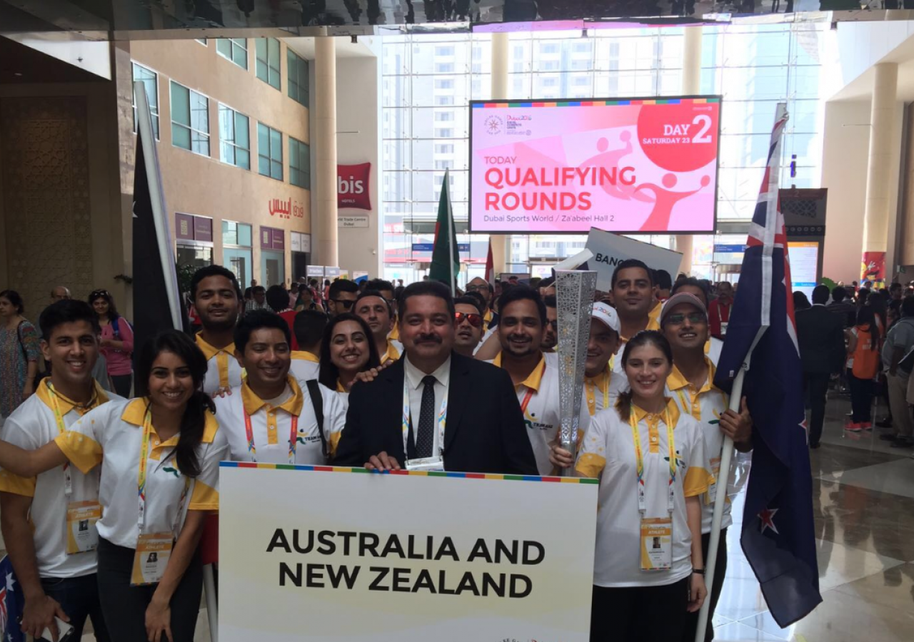 ANZ at the Jubilee Games 2016 Opening Ceremony