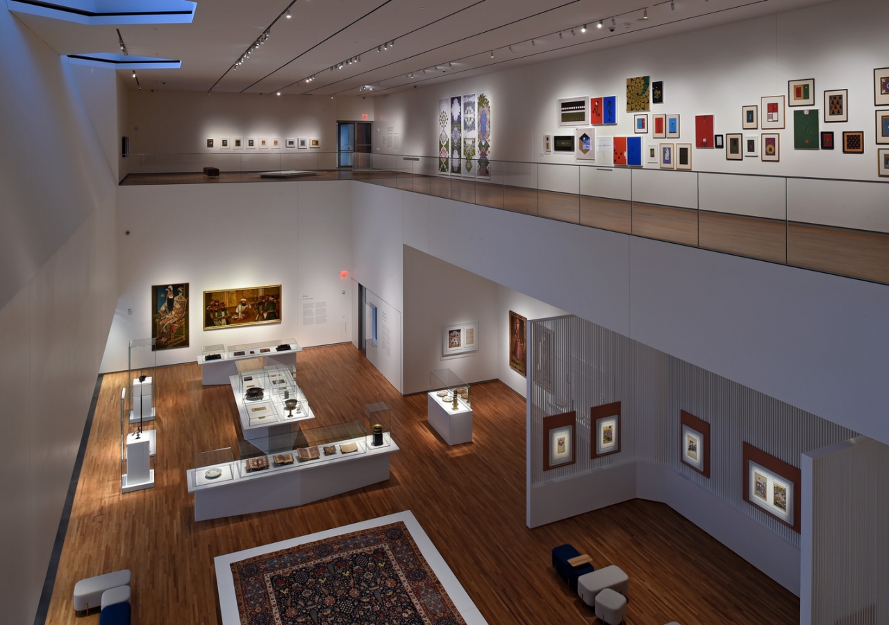 The galleries of the Aga Khan Museum in Toronto, which aims to combat misperceptions of Islam and Muslim civilizations