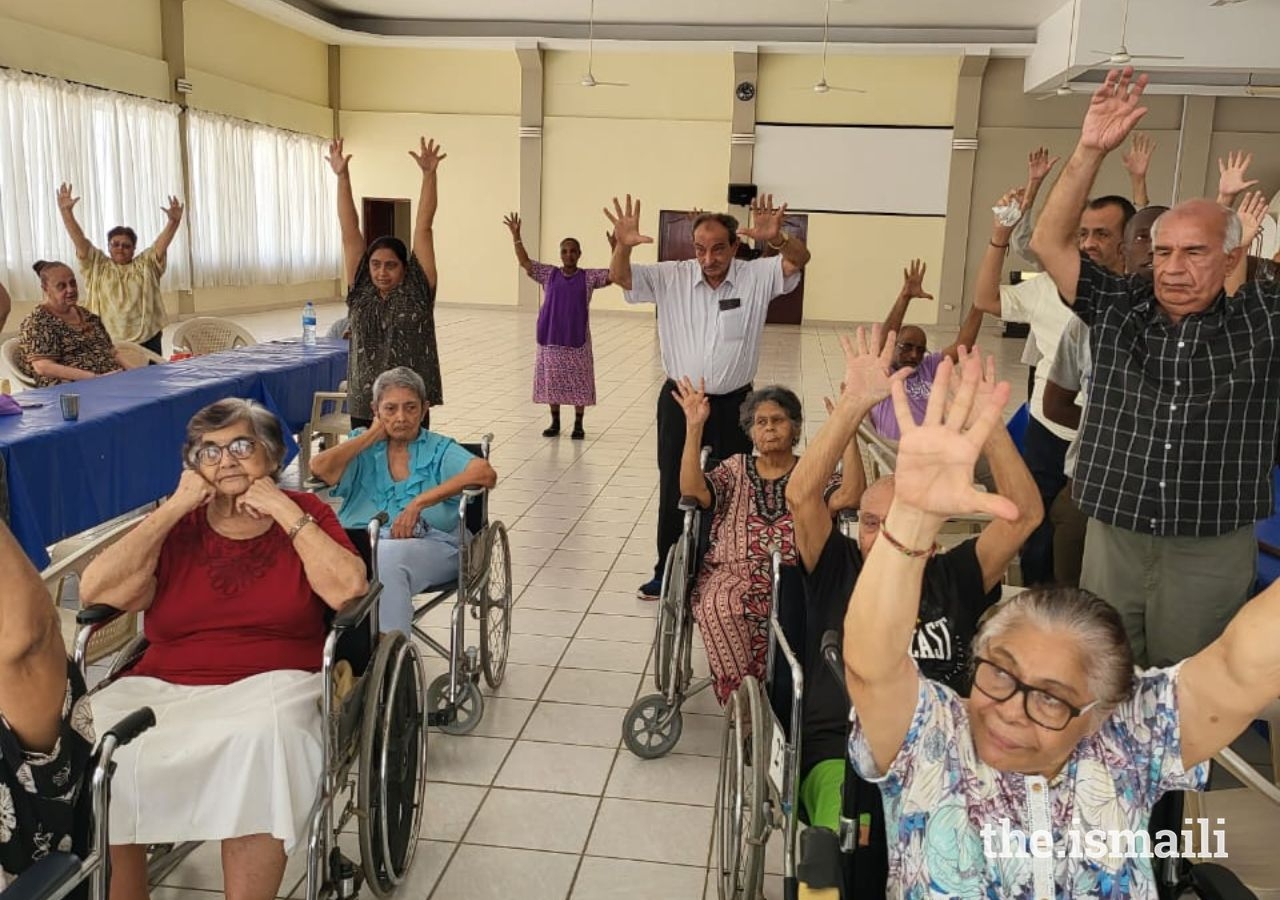 Exercise is an important part of the daily routine for residents at Jubilee Towers in Dar es Salaam.