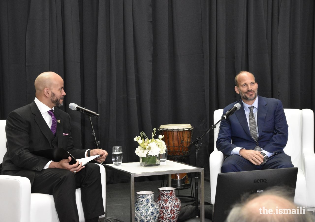 University of Calgary Chancellor Jon Cornish engages in an on-stage conversation with Prince Hussain about his work and life-long passion for wildlife conservation.