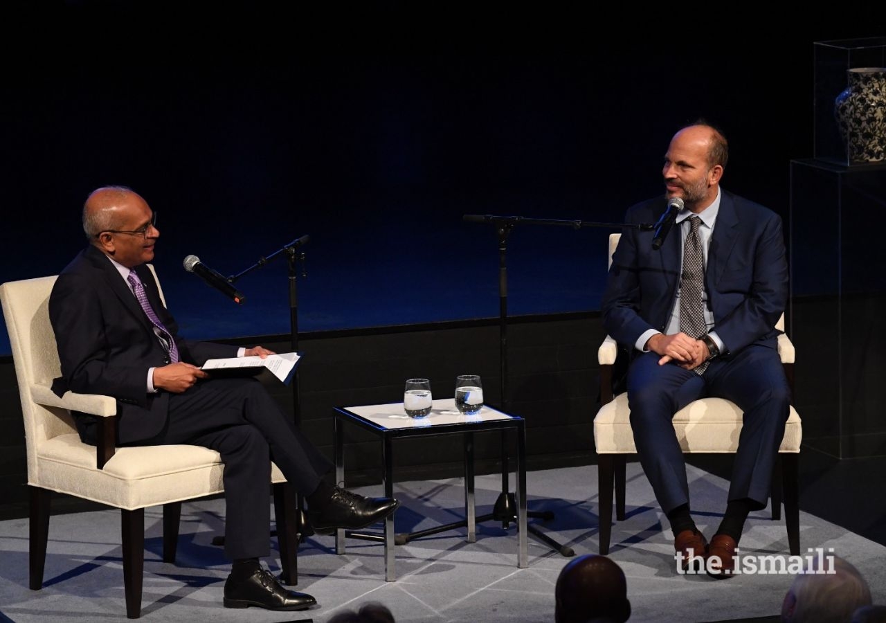 Prince Hussain and University of Waterloo President Vivek Goal engage in an on-stage conversation centered on Prince Hussain’s life-long passion for wildlife and efforts to help protect marine ecosystems through his not-for-profit organization Focused on Nature.