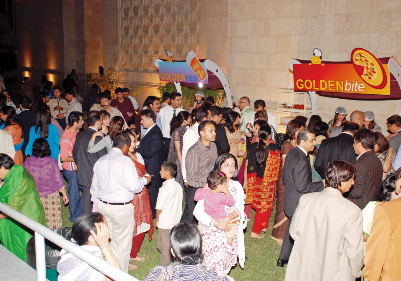 Members of the Jamat had an opportunity to try a variety of dishes at the at a Golden Alliance food mela, held at the Ismaili Centre, Dubai in April 2010.