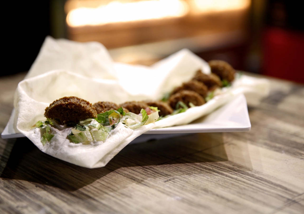 Fried to perfection, falafel are crispy on the outside but soft and tender on the inside.