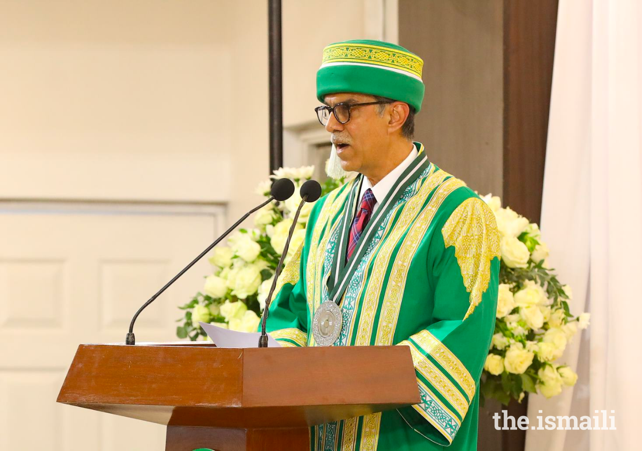 Sulaiman Shahbuddin delivers his first convocation address as Vice Chancellor and President of the Aga Khan University.