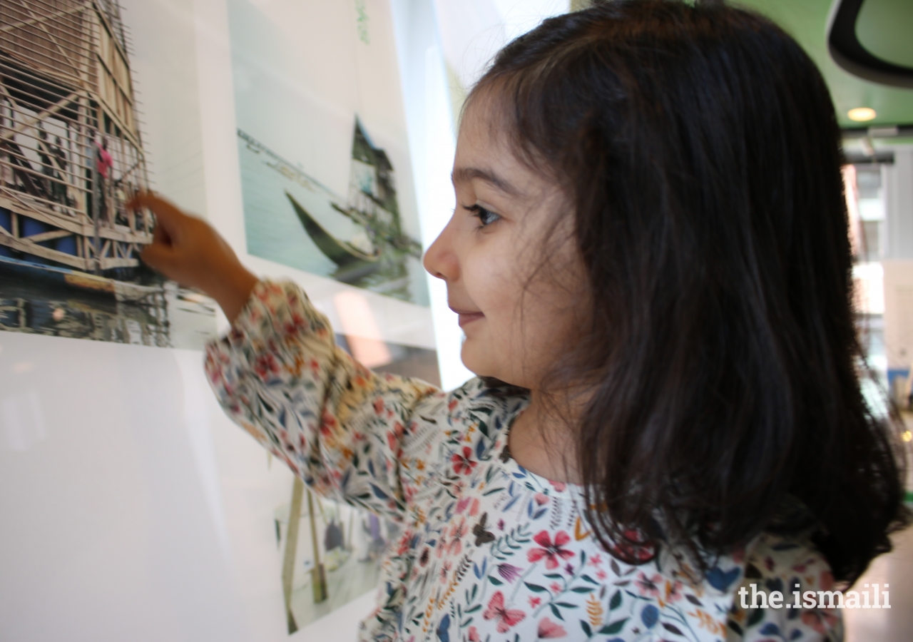 The exhibit exposes the community to architectal diversity celebrating art and culture.