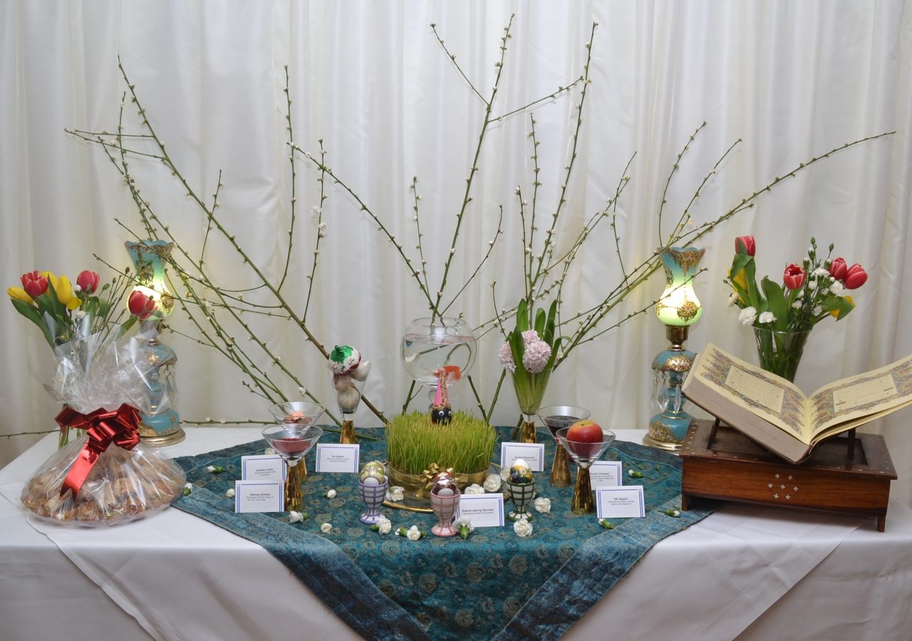 A Navroz haft sin table provided an opportunity to learn about the tradition and its significance.