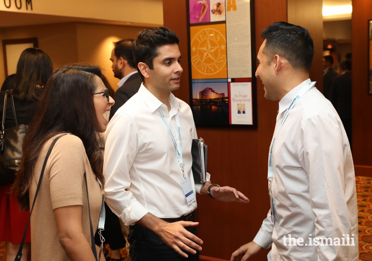 The conference brought together young professionals from various industries giving them the opportunity to network, make new connections, and rekindle old ones. 