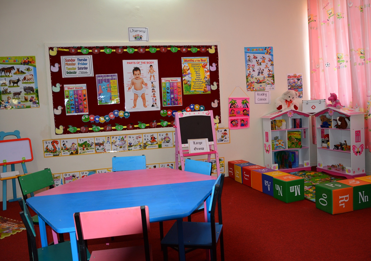 A typical Jamati classroom for early child development programmes. Ismaili Council for Uganda