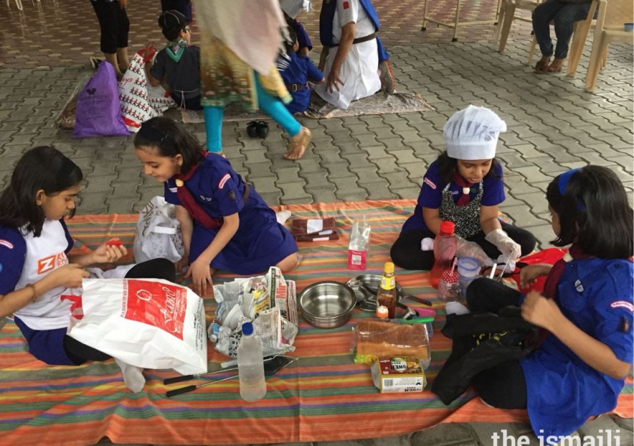 Participants of the Little Master Chef programme created mouth-watering delicacies.