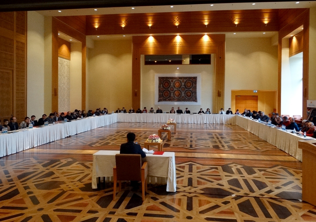 The Ismaili Centre, Dushanbe hosts a national conference on tourism development in Tajikistan in December 2014. Ismaili Council for Tajikistan