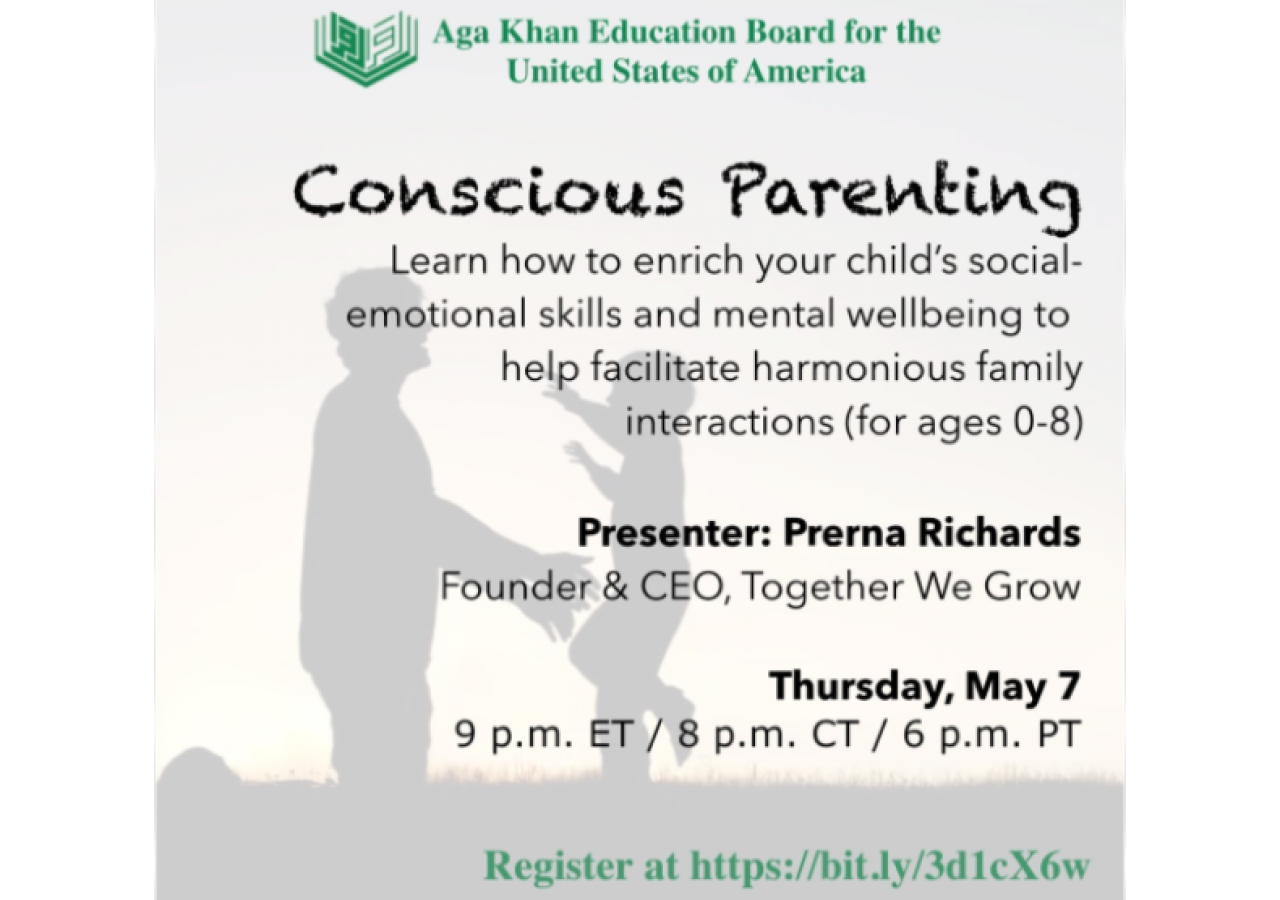 Conscious Parenting - May 7, 2020 at 9 p.m. ET, 8 p.m. CT, 6 p.m. PT