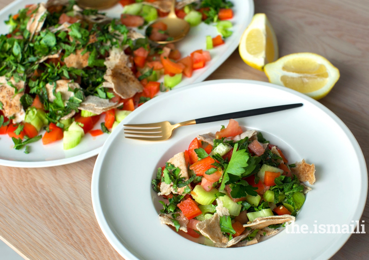 Syrian Fattoush Salad Recipe