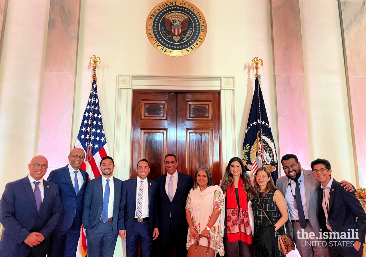 Members of the Ismaili community were invited to an Eid al-Fitr celebration hosted by President Biden at the White House on Monday 2, 2022.