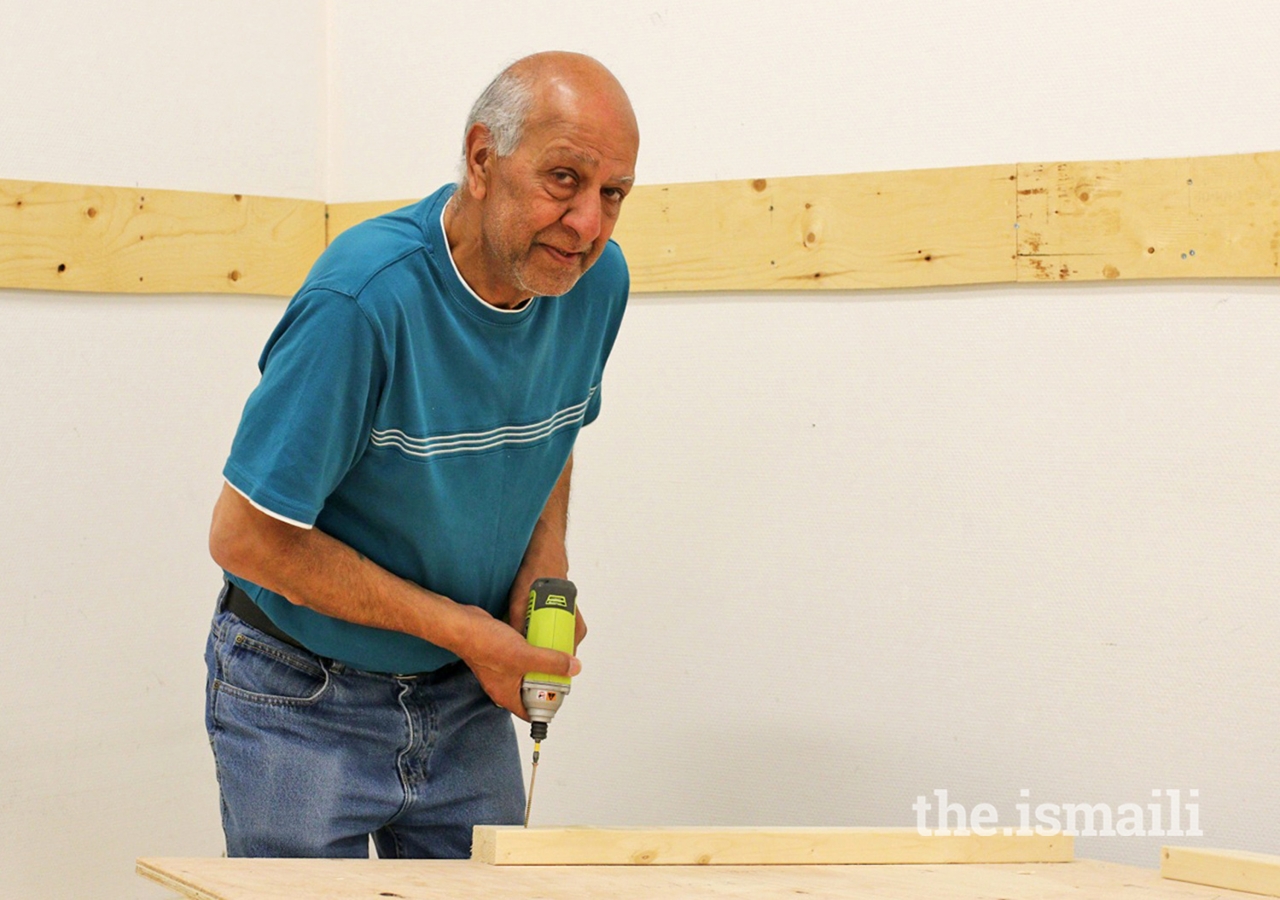 Ismail Nanji has been part of the building team for Deedars since 1978.