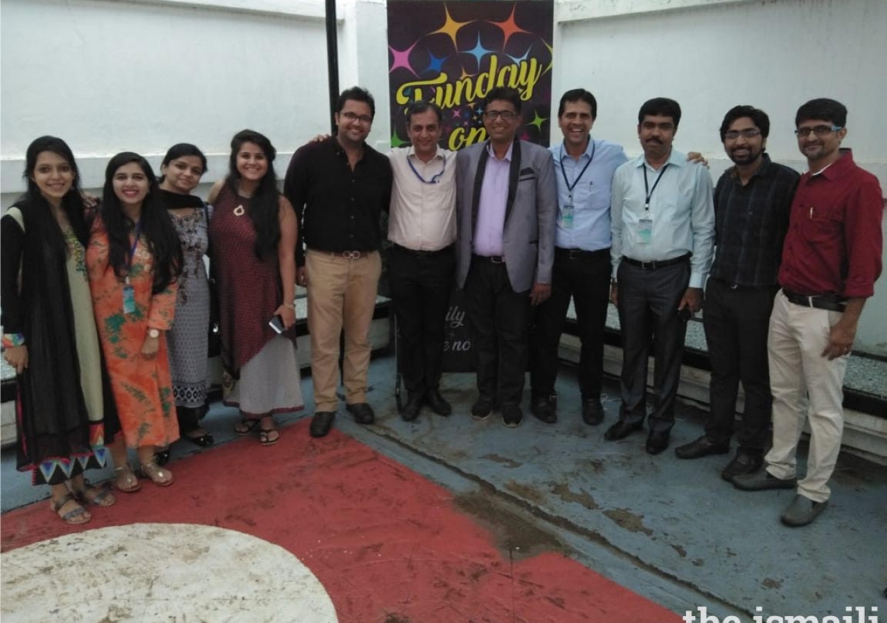 Team of organisers who planned and executed the event