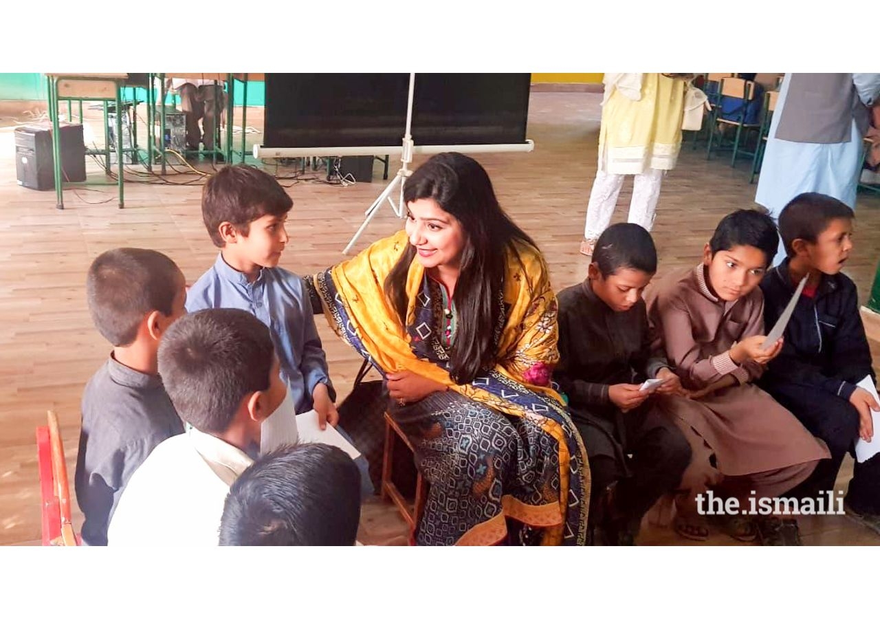 Listening to the children and trying to gain their trust. Nasreen feels society has failed them, but she wants to create a spark of hope in them for a better future.