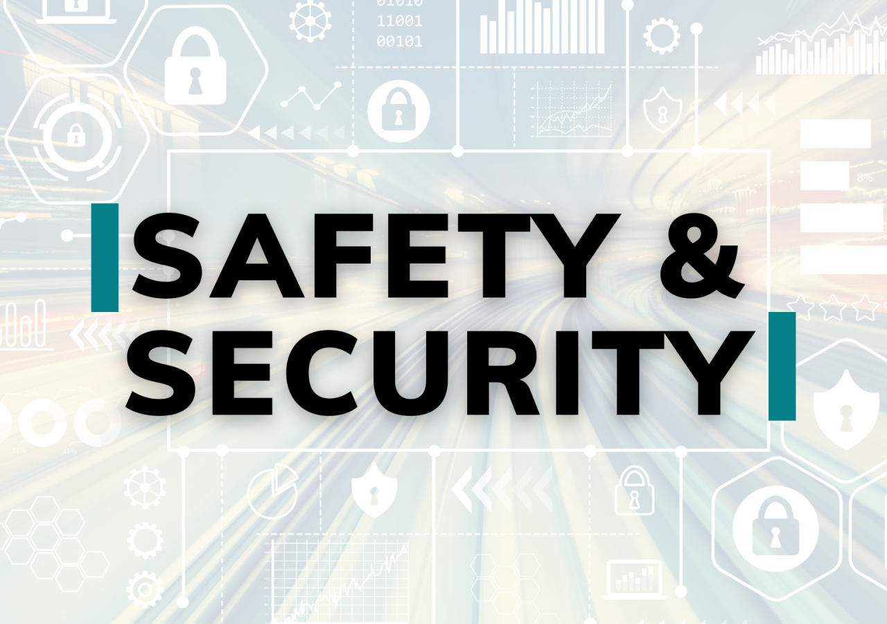 safety and security banner