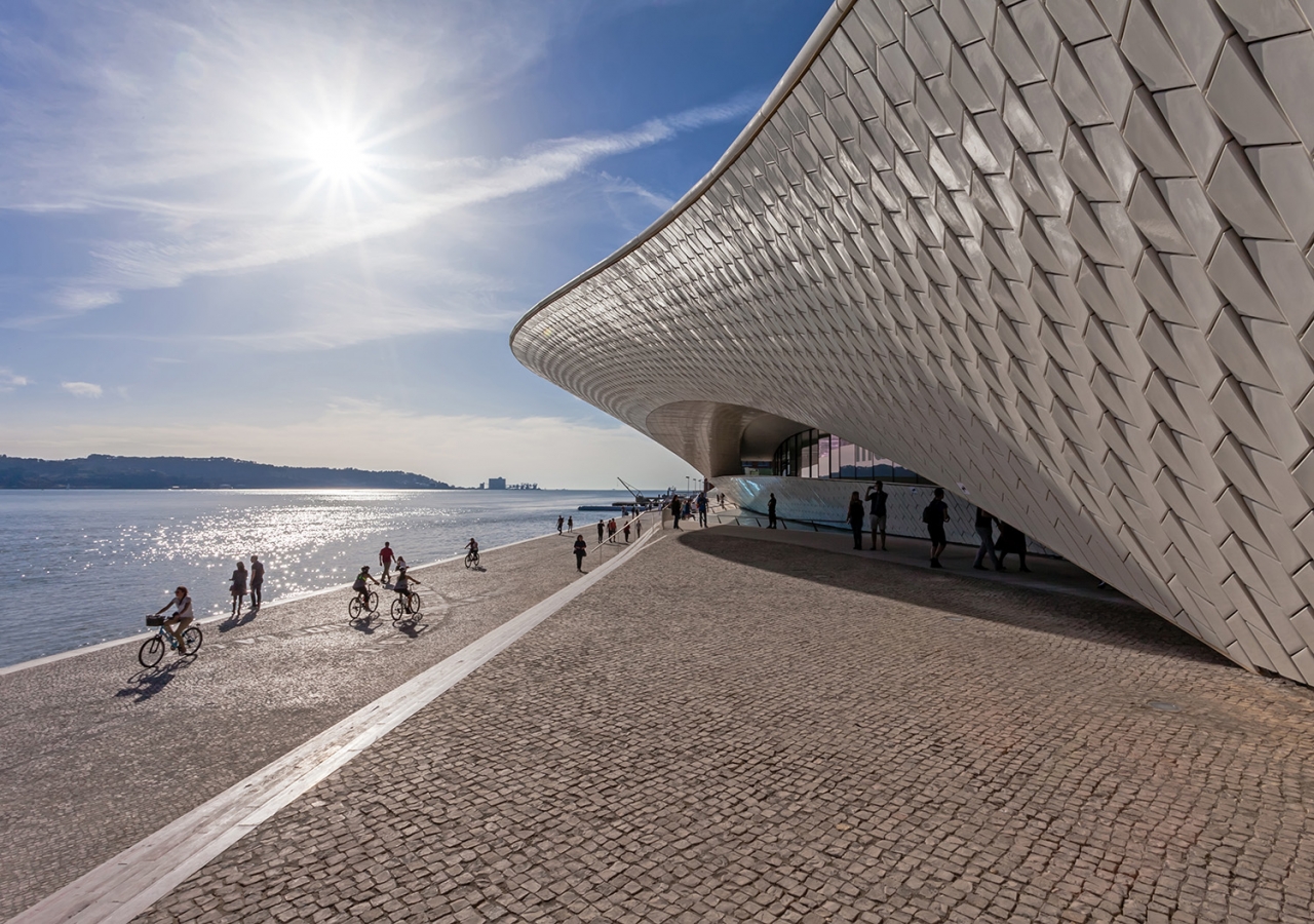 The Museum of Art, Architecture and Technology in Lisbon, Portugal.