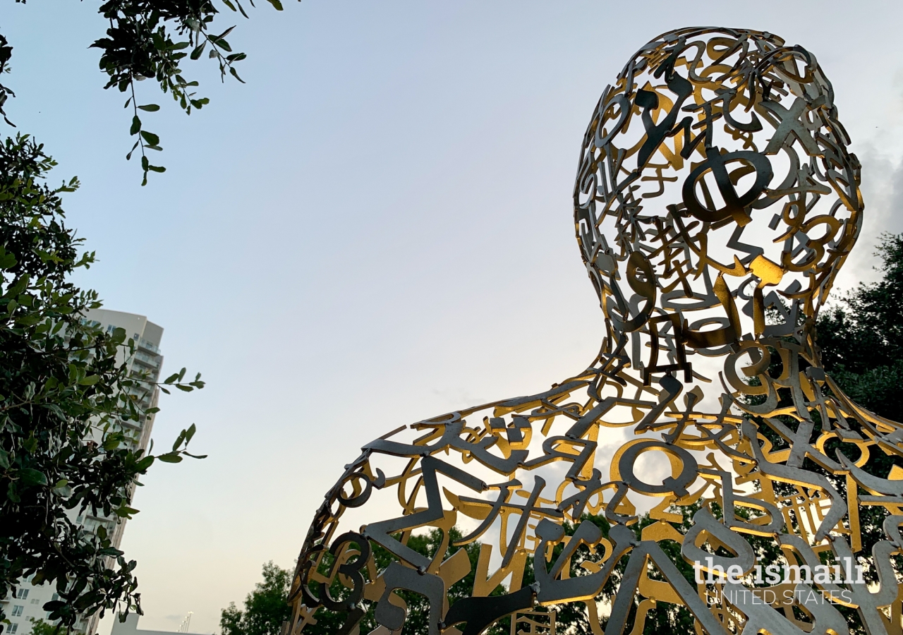 Finding oneness in our diversity. The Tolerance Sculptures on Harmony Walk in Houston, TX (Artist and Sculptor: Jaume Plensa)