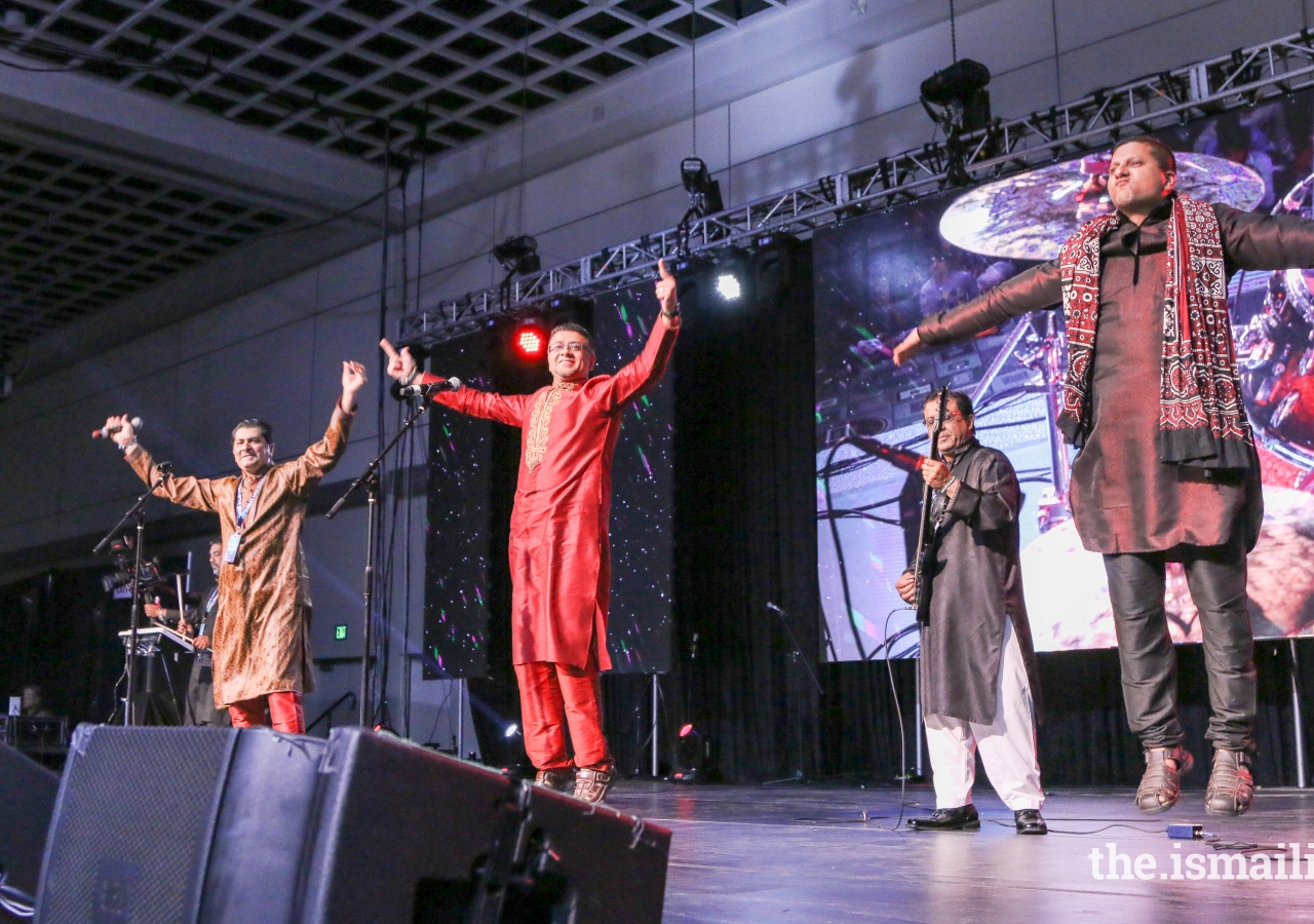 The Sufistics had the audience on their feet as they performed their hits.
