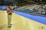 LIF Chairman Mahmoud Eboo speaks to volunteers gathered in Dubai for the 2016 Jubilee Games. Pervez Akhtar