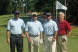 Participants pose at the Atlanta golf tournament, held at Country Club of the South. 