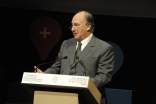 Mawlana Hazar Imam addresses the Marketplace on Innovative Financial Solutions for Development in Paris on 4 March 2010.