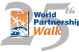 Twenty-fifth World Partnership Walk logo. 