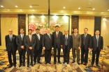 Mawlana Hazar Imam, Governor Nur Bekri, members of the government of Xinjiang and members of the AKDN delegation.
