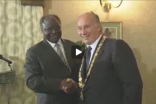 Mawlana Hazar Imam was guest of honour at a dinner reception hosted by the Jamati Institutions in Kenya.