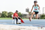 An athlete participates in a track and field event at the 2016 Jubilee Games. JG/Aziz Ajaney