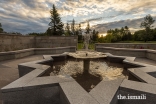 Water, an important element of traditional garden design in Islamic landscapes, is highlighted in 12 water features and fountains throughout the Aga Khan Garden in Edmonton.