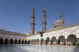 A view of the courtyard of the mosque of al-Azhar in Cairo. Bernard O&#039;Kane