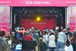 Thousands of people from various cultures came together to celebrate the end of Ramadan at the London Eid Festival in the city’s iconic Trafalgar Square on Saturday 8 June 2019.