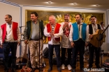 Nobovar Chanorov (2nd from right) and the Shams group shared a medley of Pamiri sounds to an enthralled audience at the Ismaili Centre, London.