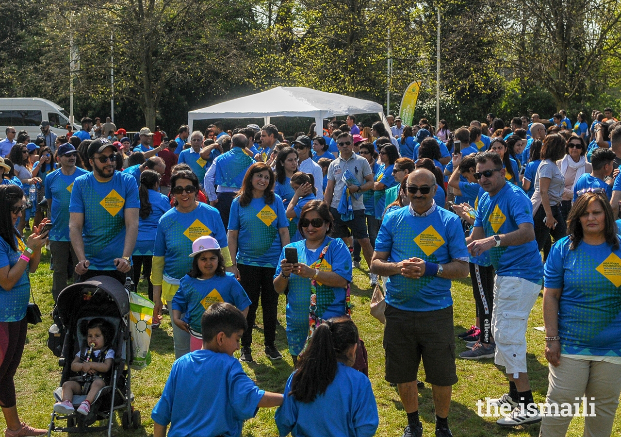 The Aga Khan Foundation 5k Walk took place on Saturday 20 April 2019 at the European Sports Festival, held at the University of Nottingham. 