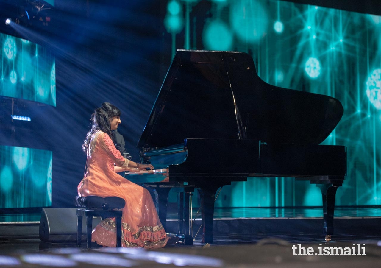 Talented musicians perform at the evening International Talent Showcase at the Diamond Jubilee Celebration on 9 July 2018.