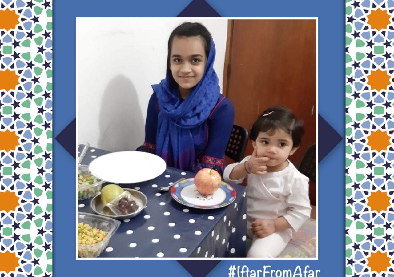 The #IftarFromAfar initiative celebrates the tradition of sharing meals with loved ones during the holy month of Ramadan. Although physically distant, the youth of our community showcase how their spirit of unity remains unshaken.