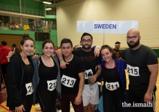 Participants from Sweden competed in the Dodgeball competition at the European Sports Festival 2019.