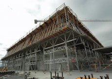 May 2011: The Aga Khan Museum, Toronto under construction.