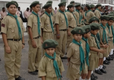 Be prepared: Ismaili Scouts and Cubs welcome Mawlana Hazar Imam.