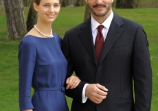 Prince Rahim and Ms Kendra Spears.