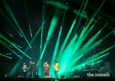 Renowned music artists Salim-Sulaiman shared the stage with Jonita Gandhi, Vipul Mehta, and Raj Pandit at the Sufi Voyage concert on 10 July 2018.
