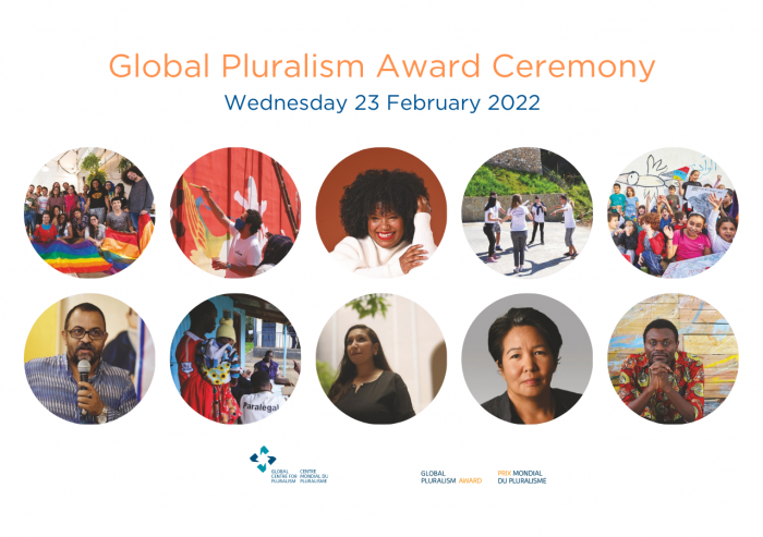 The Global Pluralism Award winners will be selected from among 10 finalists, selected by the renowned international jury.