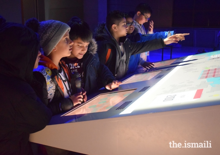 At the Science Museum in London, attendees participate in challenges and games that explore the role of technology in the future.